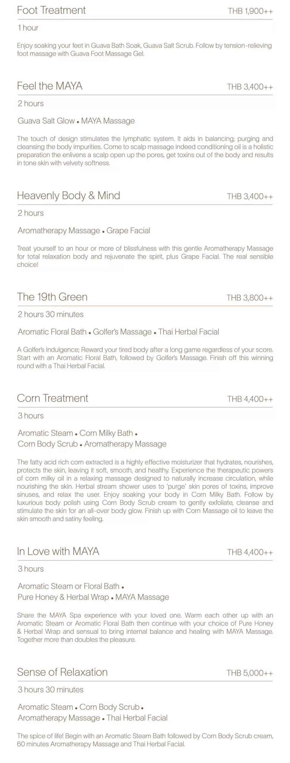 WELLNESS RITUALS - Kirimaya