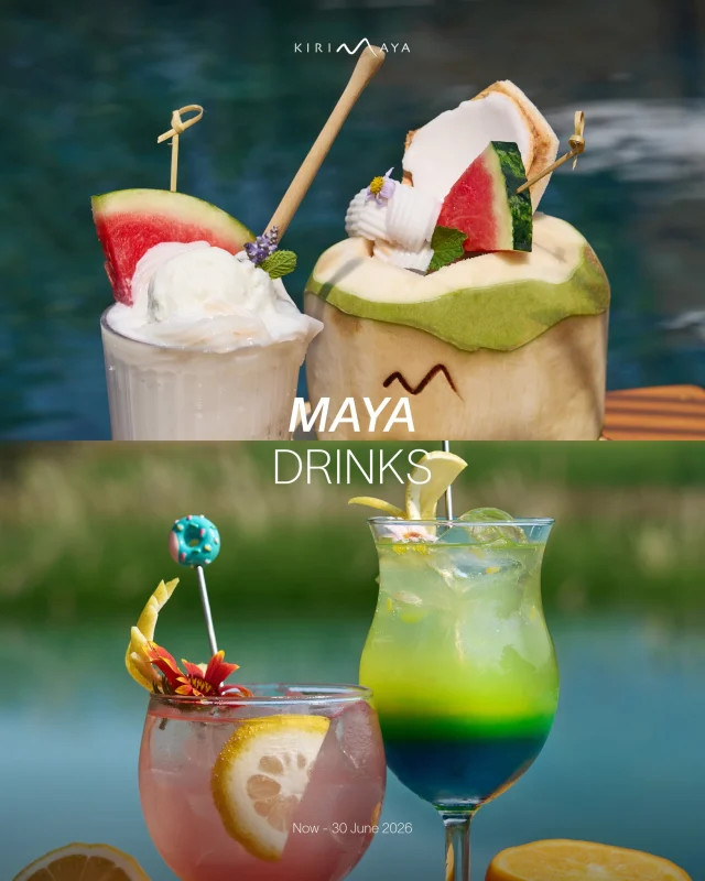 Sip into summer with our vibrant Maya Drinks—crafted with fresh fruits and refreshing flavors. From the colorful Tani no Natsu to the sweet Coco Milkshake, every glass is a tropical escape.

Perfect for cooling down and adding a splash of fun to your day 🍹🌴

📍Available now at Acala | Tani Restaurant

#MYTHRestaurant #AcalaRestaurant #TaniRestaurant #Kirimayakhaoyai #TheGallery&cafe #drinkoftheday #refreshdrink #Summerlover