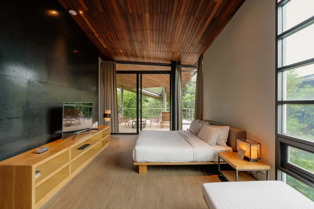 Gliding Villa is a holiday lodge for you to spend moments of comfort with a perfect intimacy to nature. 🌿 With the breezy, spacious, and thoughtful interiors designed for convenience. ☀️ Be it bedroom, bathroom, living area, dining room, or even the terrace provided to receive natural light and air, and the calming view of the lush flora in front of you, you can enjoy a long vacation with your family and friends in a peaceful environment. 🏡 We create this sanctuary for all to relax and have quality time to remember. 🌫️

Gliding Villa บ้านพักส่วนตัวที่ให้ความสะดวกสบายอยู่ใกล้ธรรมชาติอย่างลงตัว 🌳 ภายในโปร่ง กว้าง และออกแบบให้ใช้ชีวิตได้อย่างสบาย 🌟 ทั้งห้องนอน ห้องน้ำ พื้นที่นั่งเล่น ห้องรับประทานอาหาร และมุมระเบียงที่เปิดรับแสง ลม และพื้นที่สีเขียวตรงหน้า ไม่ว่าจะเป็นทริปกับครอบครัว กลุ่มเพื่อน หรือวันพักผ่อนยาวๆ ที่อยากใช้เวลาอย่างเป็นส่วนตัว ที่นี่พร้อมให้ทุกคนได้พัก ผ่อนคลาย และใช้เวลาร่วมกันได้อย่างเต็มที่ 🤍

#KirimayaKhaoyai #Relaxing #Refresh #GlidingVilla