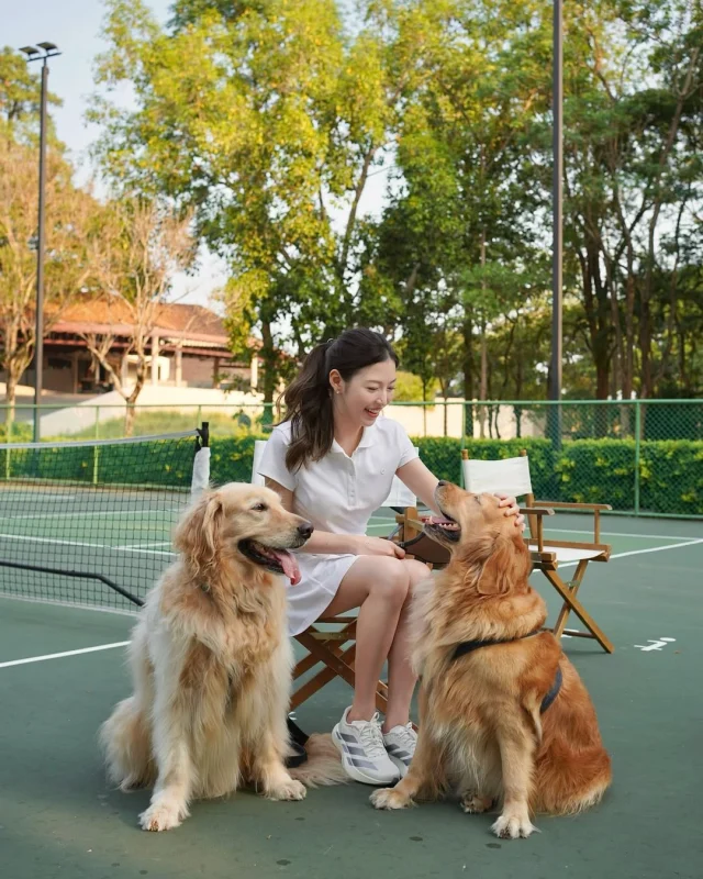 A little Pickleball, a little sunshine, and the cutest furry coaches cheering from the sidelines. 🌿⭐️ Captured by Khun @mindrunchana Don’t forget to share us @kirimaya_khaoyai your moment!

เกม Pickleball วันนี้มีโค้ชขนฟูคอยให้กำลังใจอยู่ข้างสนาม 🐶🎾 ขอบคุณภาพสวยๆ จากคุณ @mindrunchana อย่าลืมแบ่งปันภาพความประทับใจของคุณกับเราที่ @kirimaya_khaoyai

#Kirimaya #Pickleball #Nature #KirimayaGuests