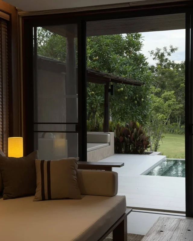 Muthi Maya is a place for relaxation that offers privacy in every breath you take. 🌳 Enjoy feasting your eyes on the private swimming pool, surrounded by nature, from the cozy corners. 🏡 Every detail in this place is tailored for you to slow your life down. Imagine how good it is to just let go and savor the peace as the world moves, and let your body and mind feel true comfort. 🫧

มุตติมายา พื้นที่แห่งการพักผ่อนที่มอบความเป็นส่วนตัวในทุกห้วงเวลา ⏳ จากมุมนั่งเล่นอันอบอุ่นและสบายตา มองออกไปเห็นสระว่ายน้ำส่วนตัวที่โอบล้อมด้วยธรรมชาติ ทุกรายละเอียดชวนให้เราค่อยๆ วางความเร่งรีบลง จะดีแค่ไหนหากได้ปล่อยให้เวลาหมุนไปอย่างช้าๆ ในพื้นที่อันสงบเงียบ ที่เปิดโอกาสให้ทั้งร่างกายและหัวใจได้ผ่อนคลายอย่างแท้จริง 🍃

#KirimayaKhaoyai #MuthiMaya #Nature #Relaxing #Refresh